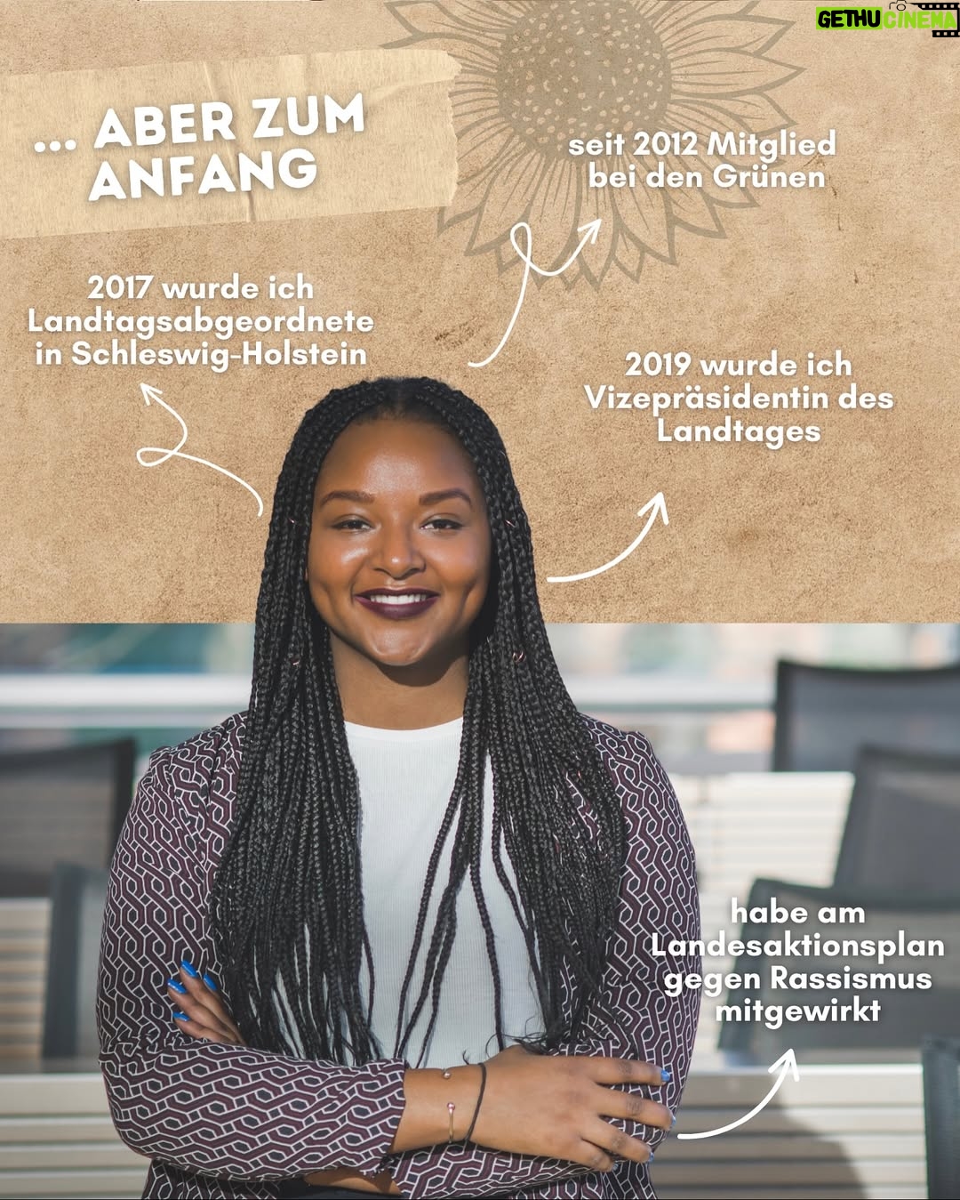 Aminata Touré - 10K Likes - Hi, ich bin Aminata Touré und Sozialministerin und stellvertretende Ministerpräsidentin in Schleswig-Holstein! Ich bin 32, Skorpion, Mama, Grüne und vieles mehr, wie ihr in den Slides sehen könnt! Hier auf dem Account @aminajmina seht ihr Einblicke in meine politische Arbeit!