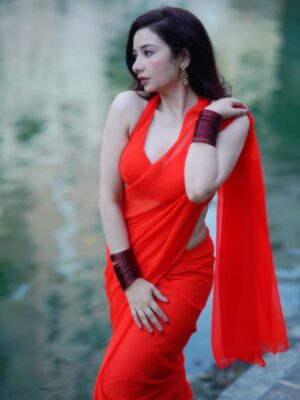 Amrita Mishra Instagram - Sundar š¦š§”
.
@pixelpassionfotography
@amritamisshraa
@pixellence_art
#explore #explorepage #saree #sareelover #sarees
(Sareeshoot, sarees , backpose, mumbai)