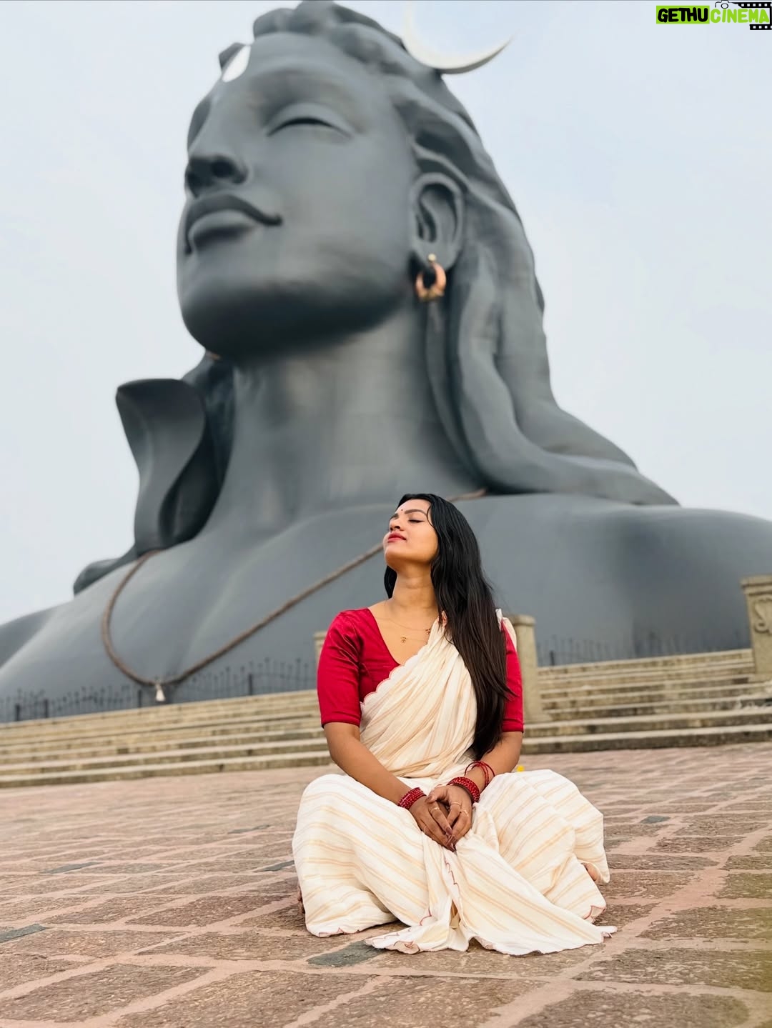 Amrutha Saju - 11.2K Likes - 🔱Om Namah Shivaya🔱
I heard thousands of people chanting this mantra. It was unexpected, yet deeply devotional. I gazed at Him for hours.I don’t know why, I still see that face in front of me.but I couldn’t take my eyes off. I let go of my burdens, absorbed that positive energy, and returned with a heart full of peace and satisfaction🕉️

@isha.foundation