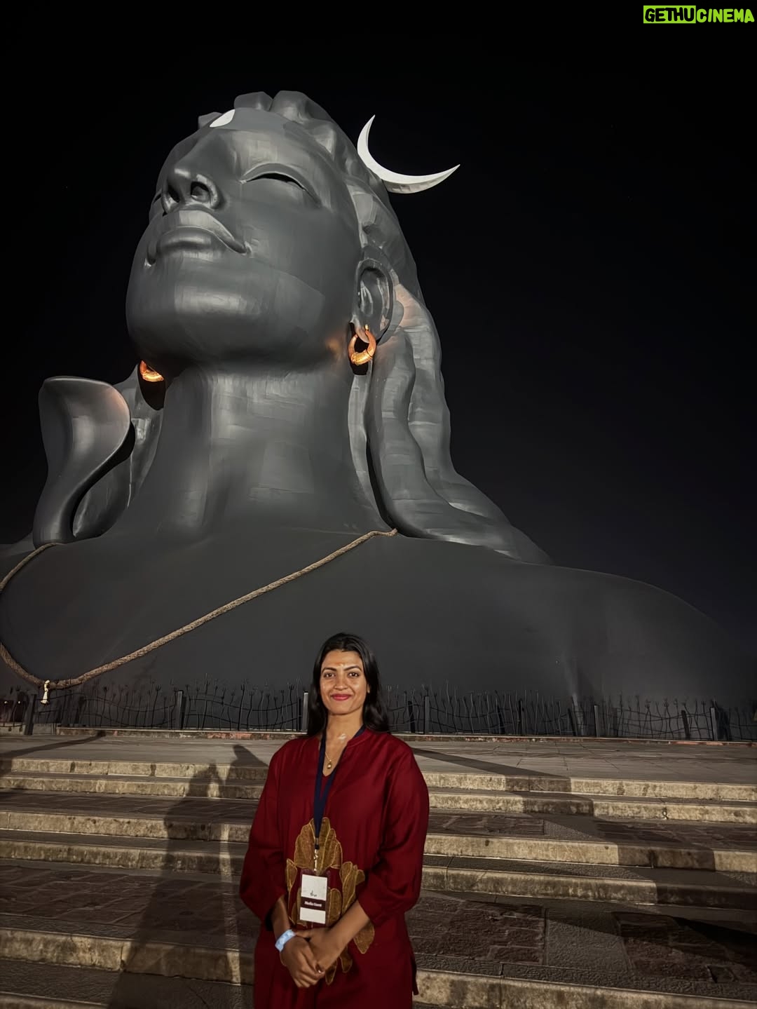 Amrutha Saju - 11.2K Likes - 🔱Om Namah Shivaya🔱
I heard thousands of people chanting this mantra. It was unexpected, yet deeply devotional. I gazed at Him for hours.I don’t know why, I still see that face in front of me.but I couldn’t take my eyes off. I let go of my burdens, absorbed that positive energy, and returned with a heart full of peace and satisfaction🕉️

@isha.foundation