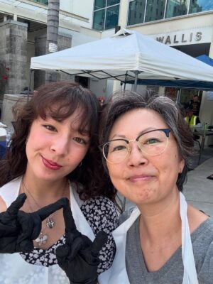 Amy Anderson Instagram - I didn't take many pics today but we spent some time in service at the the L.A. Mission, ran over to Universal to jump on a ride, and spent the rest of the day celebrating with friends. 

Lots of gratitude, lots of love 🦃❤️