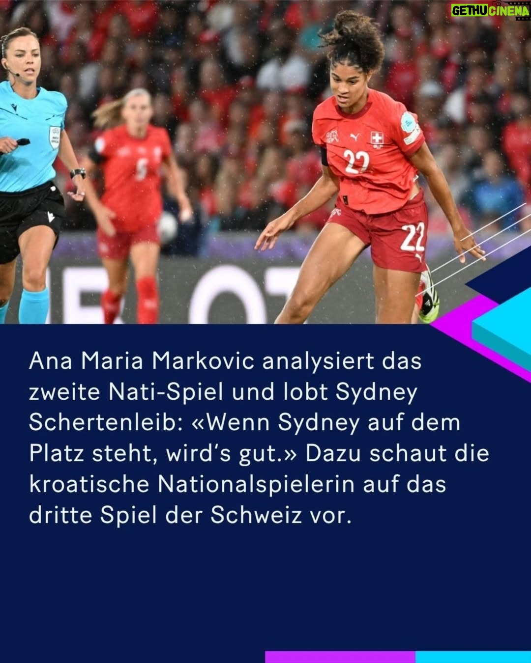 Ana Maria Marković - 9.3K Likes - Was sagst du?

In ihrer neusten Kolumne spricht Ana Markovic über das Island-Spiel und schaut bereits aufs Entscheidungsspiel. Ana Maria's Corner findest du regelmässig bei uns auf der Website!
.
.
.
#20min #20mninsport #fussball #anamriamarkovic #em2025 #euro2025 #hoppschwiiiz
