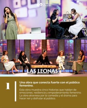 Ana Patricia Rojo Instagram - Las leonas se presenta en el Teatro México. Te contamos tres razones para ver esta exitosa obra. Además tenemos en un precio especial para ti en www.carteleradeteatro.mx.

#Teatro #cdmx #angélicaaragón #anapatriciarojo #marapatriciacastañeda #victoriaruffo #lupitajones #paolarojas