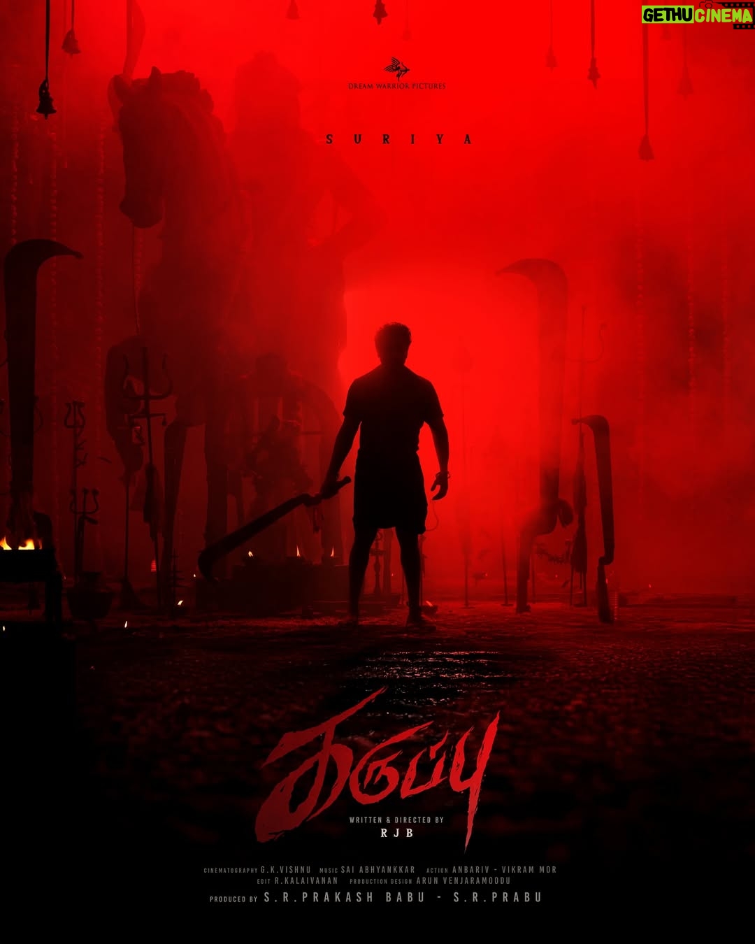 Anagha Ravi - 47.4K Likes - With pride and Excitement, we present the title of #Suriya45: ‘KARUPPU’. A name that embodies the soul of our story, shaped by heart, spirit, and purpose.

#கருப்பு #Karuppu 💥

Wishing a very Happy Birthday to our director @irjbalaji 💐💐

@actorsuriya @trishakrishnan @actorindrans #Natty @swaskiavj @sshivadaoffcl #SupreethReddy
@itsanagharavi @vikrammorstunts @kalai_editor @arunvenjaramoodu00 @praveenraja @dop_gkvishnu
@abhyankkar @prabhu_sr

#HappyBirthdayRJBalaji