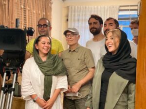 Anahita Dargahi Instagram - جای خیلی ها در این قاب خالیه 
#جوجه_تيغى 
#مستانه_مهاجر 
#محمود_كلاري 
#آناهيتا_درگاهي
عکس:کوروش جوان