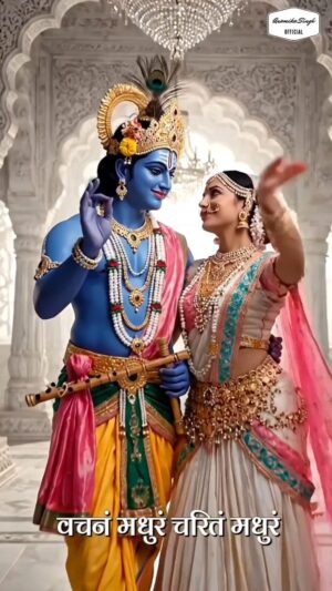 Anamika Singh Instagram - Madhurashtkam... jay Sri Krishna.. Jay Sri Radhe... Watch Full video on YouTube Channel of Dr Anamika Singh official
#reelinstagram #srikrishna #radheradhe