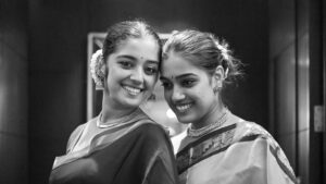 Ananya Amar Instagram - Sisters in style, rooted in tradition 🌸