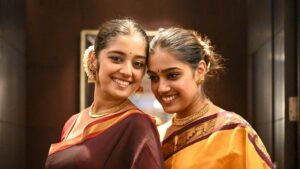 Ananya Amar Instagram - Sisters in style, rooted in tradition 🌸