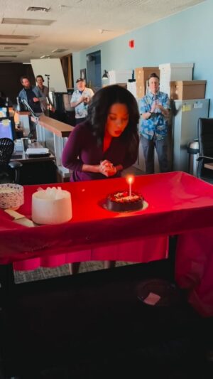 Angel Parker Instagram - Best way to spend a birthday. Thank you @therookieabc 🎁 #andmanymore