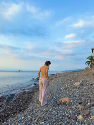 Angelina Cruz Instagram - more of me by the sea & buddy