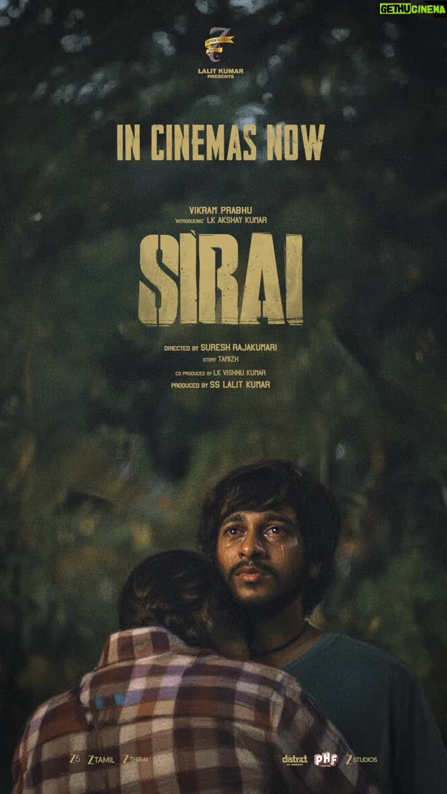 Anishma - 15.4K Likes - #Sirai Sneak Peek : https://youtu.be/DXsXpkBuDkE

Abdul ❤️‍🔥 Kalaiyarasi 

#Sirai Running successfully in cinemas near you, book your tickets: link.district.in/DSTRKT/psirai

Starring @iamVikramPrabhu @lk_akshaykumar @anishma_anilkumar__ @Anandasayani 

Director : @dirsureshrajakumari
Director of Photography :  @madheshmanickamm
Music Director : @prabhakaranjustin
Editor : @philoedit
Story : @tamil.arasan.794628
Production Design : @sriman_s_raghavan
Costume Designer : @varshu_sankar
Stunt : @pc.stunts.prabu_ 
Sound Design : @Sync.cinema
Sound Mix : @sp_narayan
VFX : @spectre_post 
DI : @gbalaji 
Publicity Design : @sivadigitalart
Casting Director : @surithanucc
Pro : @proyuvraaj 
Production Executive : RS Venkat
Executive Producer : @arunpatrician | Manikandan
Creative Producer : Arosam

Streaming Partner : @zee5tamil 
Satellite Partner : @zeetamizh @zeethiraitamil 

Co Produced by : @vishnukumar27
Produced by : SS Lalit Kumar

#Sirai