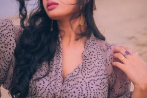Anjali Anish Instagram - resting beach face 🌊