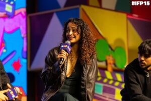 Anjali Sivaraman Instagram - A fun day with some pretty incredible company ❤️ 
This was actually really great so thank you for having me @ifp.festival 🫶🏾🫶🏾🫶🏾