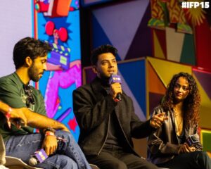 Anjali Sivaraman Instagram - A fun day with some pretty incredible company ❤️ 
This was actually really great so thank you for having me @ifp.festival 🫶🏾🫶🏾🫶🏾