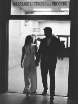 Anjelica Bette Fellini Instagram - On a quiet Wednesday morning at City Hall in Brooklyn, I married my best friend ❣️ 

📷 by @anjelicafellini