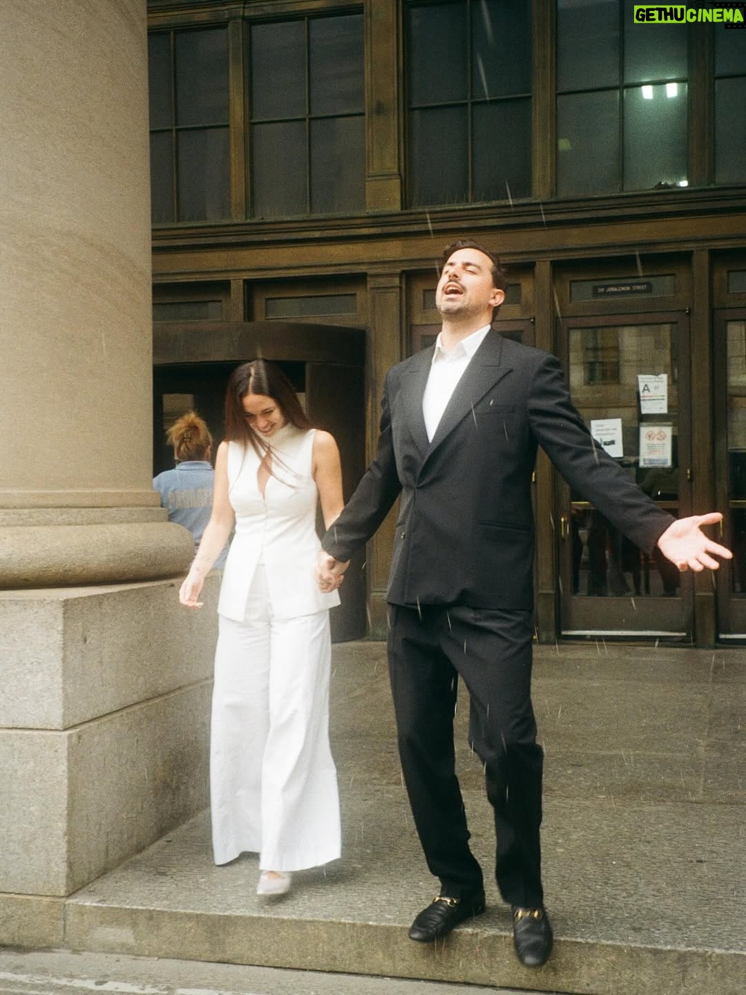 Anjelica Bette Fellini - 3K Likes - On a quiet Wednesday morning at City Hall in Brooklyn, I married my best friend ❣️ 

📷 by @anjelicafellini