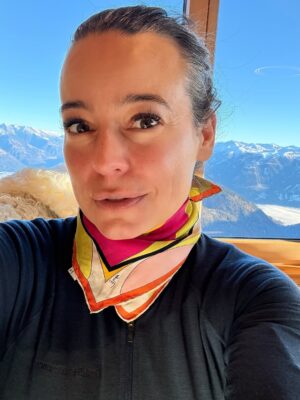 Anna Mucha Instagram - znajdziecie mnie na górze ❄️🏂