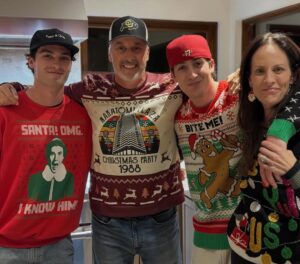 Annabeth Gish Instagram - Merry Christmas from our family to yours!
