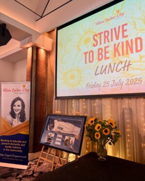 Annastacia Palaszczuk Instagram - Another special Strive To Be Kind event last week, honouring the memory of Allison Baden-Clay. Her remarkable family works tirelessly to raise awareness around the prevention of domestic and family violence. I’m proud to stand with them as an ambassador @theabcfoundation @sharynghidella 💛