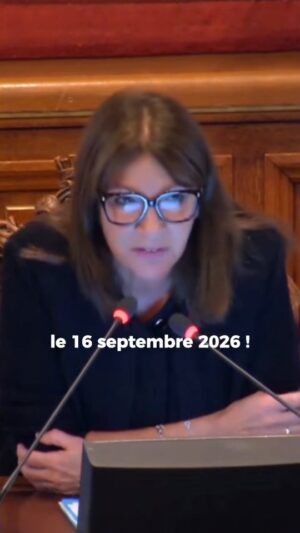Anne Hidalgo Instagram - Petite mise au point ce matin au Conseil de Paris concernant Madame Dati.