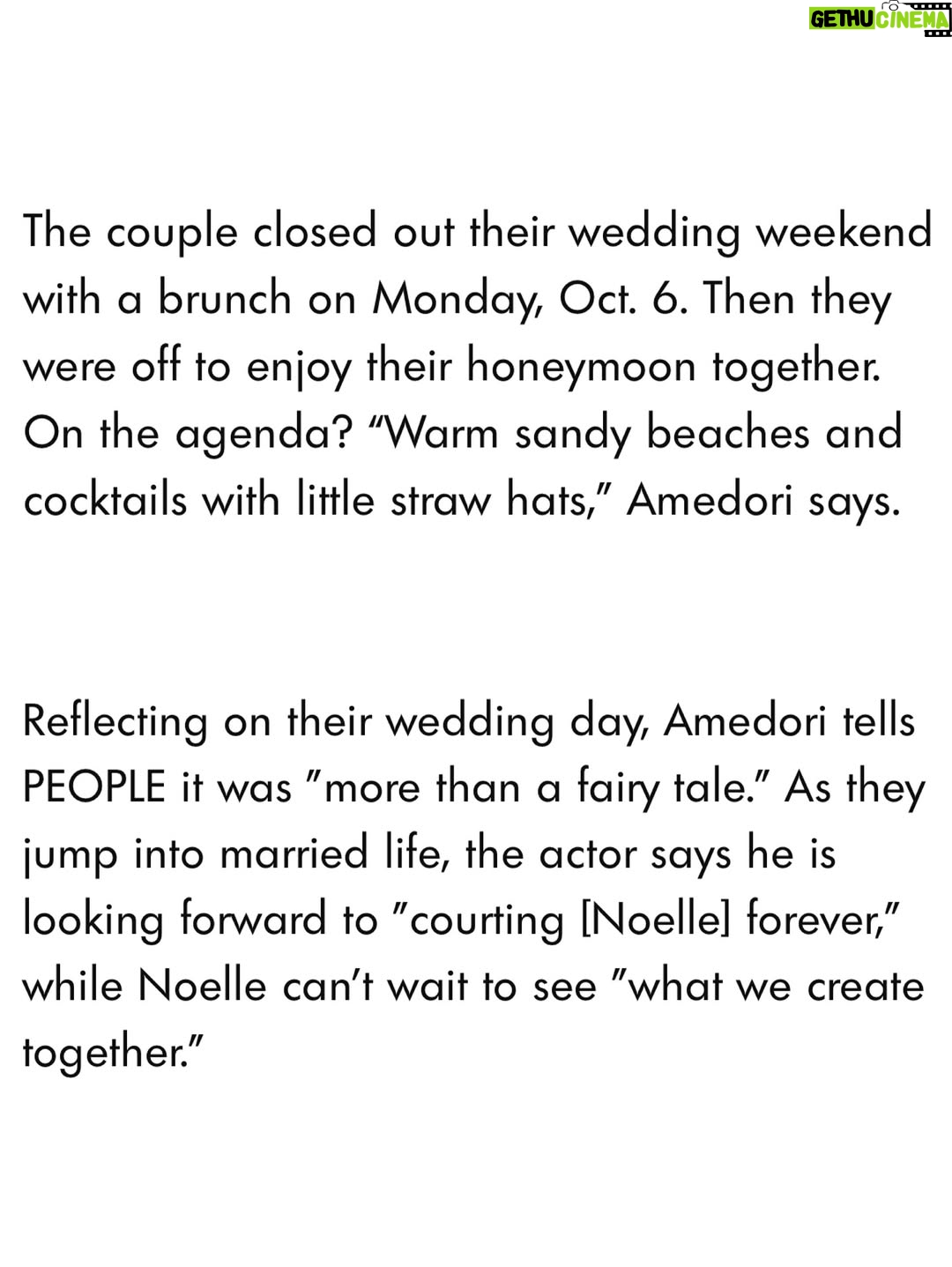 Annika Noelle - 6.6K Likes - Thank you again to @people for the beautiful exclusive and @heirlumephotography for capturing the joy. ✨

Article is linked in my bio 🔗