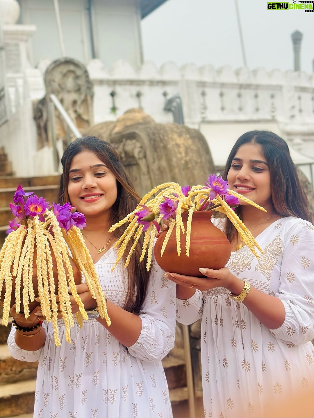 Anu Kanu - 3.7K Likes - පලසක් විලස යන මග මල් ඇතිරේවා...🌻
පහන් විලක් සේ නෙතු දැල් වේවා...🪔🌷
වසන්තයක් සේ දිවි සරු වේවා...⛅🌸

අරුතක් ගෙනෙන, සාමය, සතුට පිරි නව වසරක් වේවා...!!!🙏🌼
✨2026✨