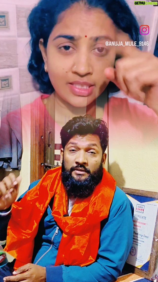 Anuja Mule - 3.4K Likes - शिवाजी महाराजांची वाघीण आहे फाडून खाईल तुला भाड्या
.
.
.
.
.
.
.
.
.
.
.
.
.
.
.
.
.
.
.
.
.
.
.
.
.
.
.
.
.
.
🫡
#maharashtra 
#video 
#marathi 
travel 
shorts 
buldhana 
mumbai 
holiday 
@samadhanl_official_313 
viralreels 
instagram 
comedy 
love 
shivsena 
jaybhim 
viral 
trending 
pune
