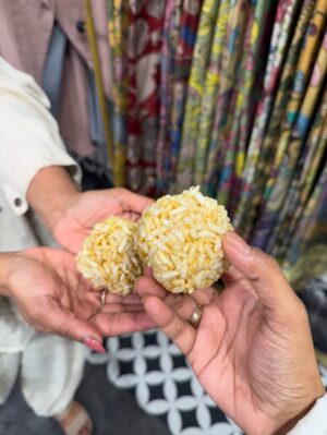 Anumol Instagram - A day at Rishikesh 🤍
I didn’t explore much. I came here with no plans just decided to surrender to the place and flow with it. Got to know the city a little, experienced the Ganga, and honestly, that felt enough.
Also, had to mention @bemonkwellness food was amazing, so tasty, and felt like proper healthy food so delicious and looked nice also. So comforting. Loved the ambience, the yoga space, and especially that balcony at the restaurant area🤍 
This day is only about roaming around Lakshman Jula, Ganga Arti and food.. Back home play time with Kanmani, Leela & Yoda. Some places don’t need rushing. They just need feeling 🧿