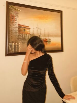 Aradhya Singh Instagram - I know that dress is karma🖤🕷️🔥✨