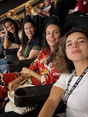 Arcelia Ramírez Instagram - Feliz de estar en el @ficm que siempre regala momentos y encuentros maravillosos!!!