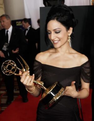 Archie Panjabi Instagram - With Awards season here, I’ve been reflecting on a night that changed my life, the 62nd Emmy Awards. Winning Best Supporting Actress was a dream come true, but what meant even more was the hope that it might open doors for others. 

To all the storytellers out there, keep going ❤️🏆✨

@televisionacad #Emmys2025