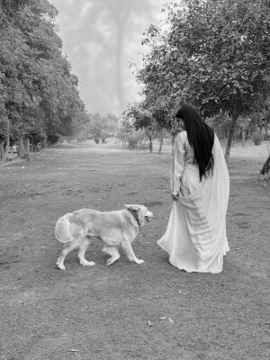 Arooba Batool Instagram - I have a really sad news to share.
There’s a kind of pain that doesn’t scream. It just quietly sits in your chest and makes it hard to breathe.
Today, I’m carrying one of those pains.
My sweet Bella, the soul I once adopted into my arms, has been diagnosed with cancer.
Since the day I got pregnant, she changed. As if she knew. She became my shadow, my silent guard, my constant. She doesn’t leave my side for a second. Follows me from room to room. Watches over me with a love so pure it feels almost unreal. On days I’m tired, she’s there. On nights I’m restless, she’s there. No questions. No conditions. Just love.
It breaks my heart to say this, but my deepest prayer right now is simple:
I pray she lives long enough to meet the baby she has protected so fiercely, without ever being asked to. I pray she gets to see the little life she stood guard over with her whole heart.
I don’t know how much time we have left together. That uncertainty hurts more than words can explain. But I do know this: every single day she has left will be filled with warmth, gentleness, and love beyond measure. She will never know fear. She will never feel alone.
Some souls come into our lives not for a lifetime, but to change us forever.
Bella, you already have. And no matter what comes next, you will always be my brave girl, my protector, my quiet miracle. 🤍