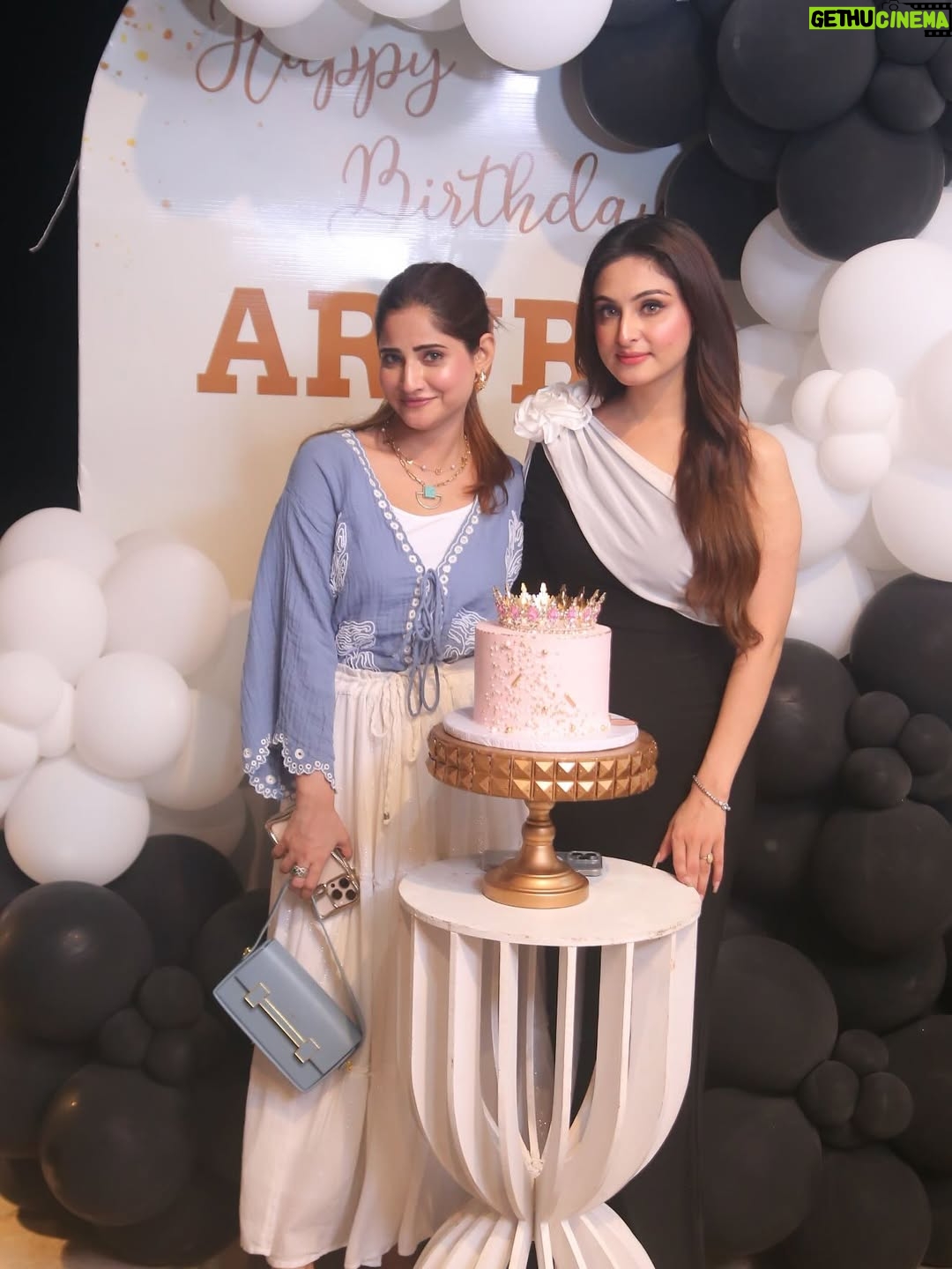 Aruba Mirza - 66K Likes - Thank you so much to all my amazing friends who came to my birthday and made it so special! Your presence, wishes, and love meant the world to me. I’m truly grateful to have you all in my life. Here’s to more memories together!” 💖🎉