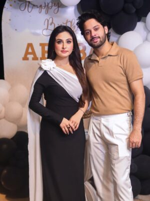 Aruba Mirza Instagram - Thank you so much to all my amazing friends who came to my birthday and made it so special! Your presence, wishes, and love meant the world to me. I’m truly grateful to have you all in my life. Here’s to more memories together!” 💖🎉