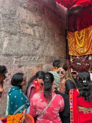 Arunima Dutta Instagram - Ma Kamakhya does not arrive only when life is gentle; she is most present when the ground beneath us trembles. In days of ease, she smiles quietly from within, and in days of uncertainty, she becomes the unseen strength that holds us upright. Her blessings are not always loud miracles, but the deep assurance that even in shaking moments, we are never abandoned. Where faith wavers, her presence steadies the heart—reminding us that the Goddess walks closest when we need her most. 🌺
#makamakhya #blessed