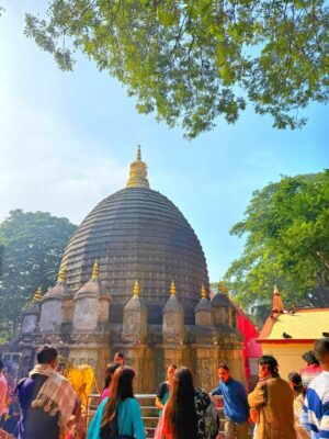 Arunima Dutta Instagram - Ma Kamakhya does not arrive only when life is gentle; she is most present when the ground beneath us trembles. In days of ease, she smiles quietly from within, and in days of uncertainty, she becomes the unseen strength that holds us upright. Her blessings are not always loud miracles, but the deep assurance that even in shaking moments, we are never abandoned. Where faith wavers, her presence steadies the heart—reminding us that the Goddess walks closest when we need her most. 🌺
#makamakhya #blessed