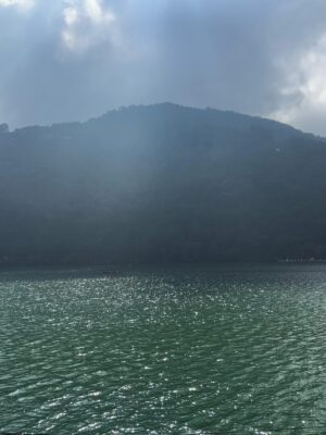 Arushi Sharma Instagram - The mountains don’t really do anything. They just stand there - calm, still, grounded. And somehow that stillness seeps into you too. You start breathing slower, thinking softer for the sun, the air, the silence … for yourself ☀️