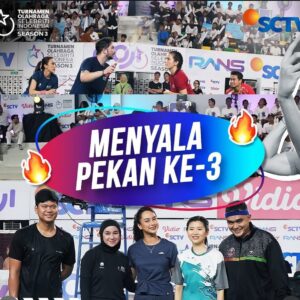 Aryani Fitriana Instagram - Alhamdulillah selesai juga tournament badminton & adu panco di TOSI Season 3 @sctv @sctv.sports @rans.sportainment @rans.entertainment @vidiodotcom 

Aku dan @donnymichael bangga dgn diri kami sendiri bisa menyelesaikan pertandingan ini. Thank youu buat partner2 kami @jordan_praveen & @manuputtybellaetrix kalian benar2 hebat!🔥 Selamat juga buat tim lawan, kalian juara!✨ 

Tapi kami benar2 berterima kasih buat fans kami, support kalian itu semangat kami berduaaa!! 🤍 
#ryandomack #aryanifitriana #donnymichael #tosiseason3