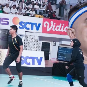 Aryani Fitriana Instagram - Alhamdulillah selesai juga tournament badminton & adu panco di TOSI Season 3 @sctv @sctv.sports @rans.sportainment @rans.entertainment @vidiodotcom 

Aku dan @donnymichael bangga dgn diri kami sendiri bisa menyelesaikan pertandingan ini. Thank youu buat partner2 kami @jordan_praveen & @manuputtybellaetrix kalian benar2 hebat!🔥 Selamat juga buat tim lawan, kalian juara!✨ 

Tapi kami benar2 berterima kasih buat fans kami, support kalian itu semangat kami berduaaa!! 🤍 
#ryandomack #aryanifitriana #donnymichael #tosiseason3