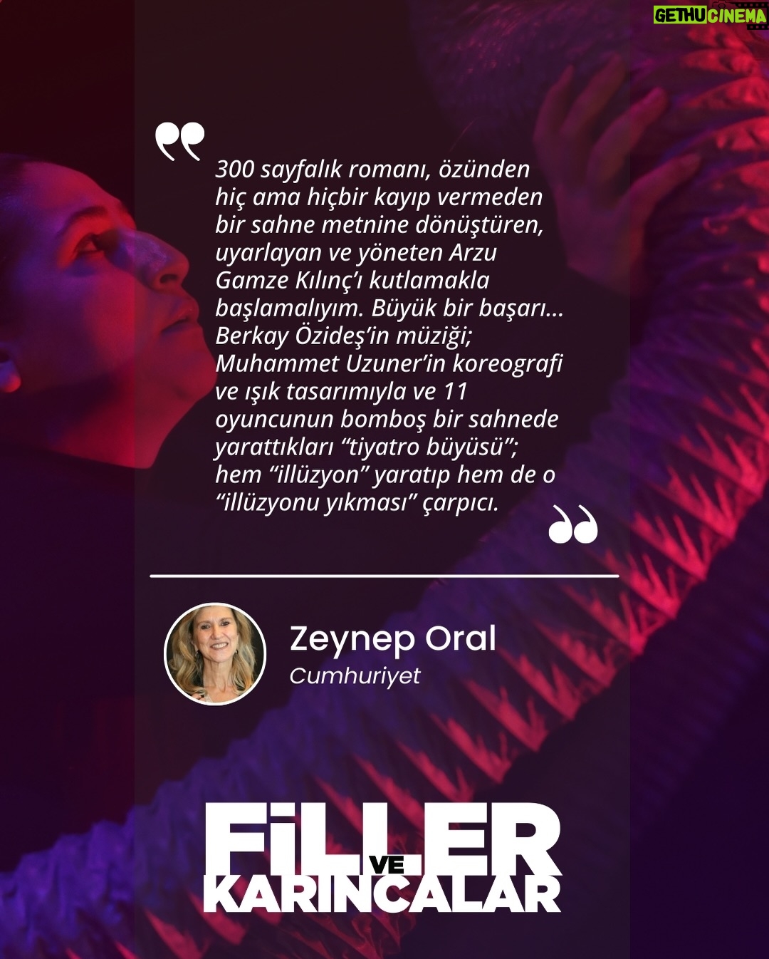 Arzu Gamze Kılınç - 147 Likes - Eleştirmen görüşleri🙏🏻 Çok teşekkür ederim, ellere sağlık♥️