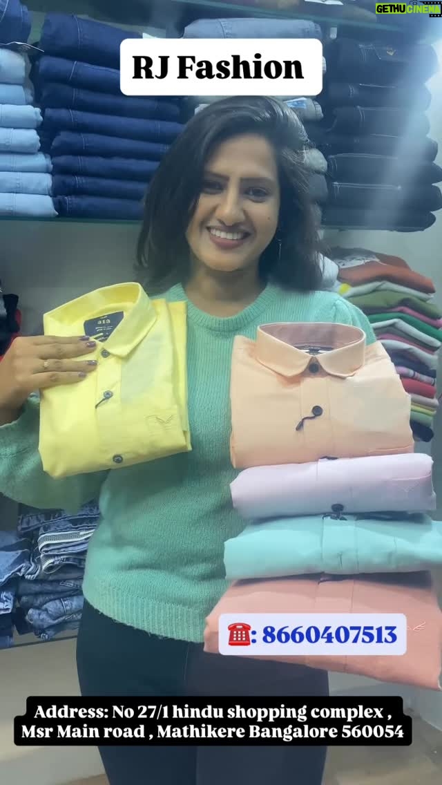 Asha Rajagopal - 2K Likes - Trendy, affordable, and made for you – RJ Fashion 🕺

📍No 27/1 hindu shopping complex , Msr Main road , Mathikere Bangalore 560054

☎️: 8660407513

#rjfashion #trendywear #fashionvibes #styleinspo #asharajagopal