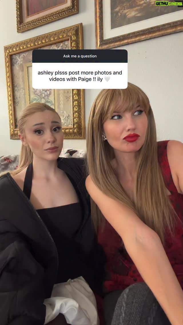 Ashley Leechin - 8.7K Likes - 🤷‍♀️ I mean we are such a delight and we love making you guys smile 😃 

#blondie #paigeniemann #funday #foryou #positivevibes #maincharacterenergy
