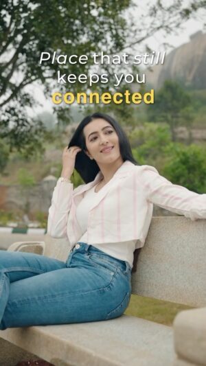 Ashwithi Shetty Instagram - As I said — in #Bengaluru, time is luxury ⏱️
That’s why I loved #GKHillView… a place that gives you your hours back 😊

#GKHillView Now Open For Bookings 💚

• 21-acre gated community with 267 villa plots
• Scenic Kundana Hills view
• Just 15 mins from KIA, 5 mins from Rural DC Office
• Close to Amity University, Harrow & Stonehill International Schools
• RFID entry, Amphitheatre, Outdoor Gym & Themed Parks
• 60 ft & 40 ft wide roads with a grand entrance arch

Your future address awaits - lock it in today.

📞 Call:  91 80955 33444
🌍 gkbuildersanddevelopers.com

#GKBuildersAndDevelopers
#NorthBangalore #BangaloreRealEstate #Bengaluru #PropertyInBangalore #InvestmentProperty #ChildrensPlayArea #MeditationPark #JustLaunched