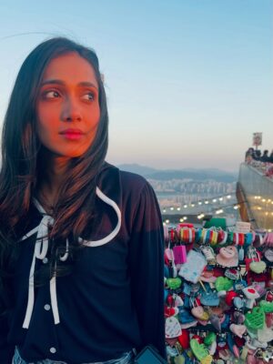 Asiya Firdose Instagram - 💜🔐
@thejohnsons_______
.
#seoul #korea #travel #asiyafirdose #actor #lovelock #nseoultower #southkorea