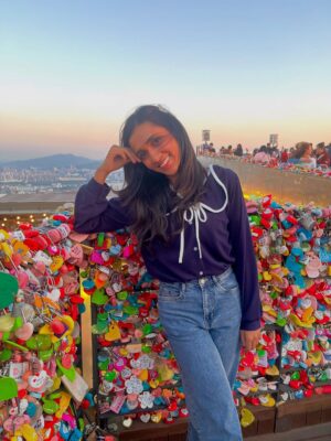 Asiya Firdose Instagram - 💜🔐
@thejohnsons_______
.
#seoul #korea #travel #asiyafirdose #actor #lovelock #nseoultower #southkorea