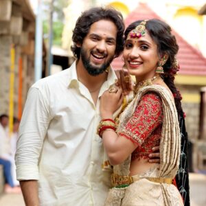 Asiya Firdose Instagram - Lights, camera, marriage! Shravani & Subbu are now one — all thanks to your love and support! ✨
.
.
.
#shravanisubramnayamaduve #zeekannada #shravani #subbu #shravanisubramanya #actors