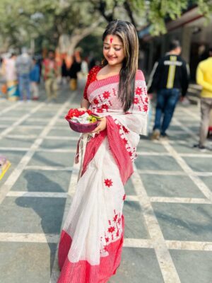 Asmee Ghosh Instagram - Playing Devi Sati at the age of seven was an ethereal milestone in my life, one that gifted me a magic far beyond anything I could have imagined. It brought me gold in its truest form. Recognition, love, and the blessings of my cherished audience. Only much later did I realise that Sati was always a part of me, far more than I was ever a part of her.
As a child actor, I portrayed goddesses, mostly forms of Durga. These roles were never choices I consciously made. They arrived at my door, gently and gracefully, inviting me to embody her. If i try to boast about it a little, I would like to believe I was the chosen one🙈. Maa wanted me to play so many deities of her, made me gain acclamations when I was not even trying to seek it, gather so much love from my extended family and compelled me to fall in love with my craft to the extent that I choose to remain an artist all my life. It was only with time did I understand that this was always a path I was meant to walk. As a child, little did I know that she resided within me, beyond me, and through me.
As 2025 draws to a close, I pause with gratitude, thanking the divine for blessings beyond measure. I learned deeply, lived fully, and released what no longer deserved my hold. More than anything, I felt profoundly protected this year as though I was gently caressed in the arms of the divine, my path always guided toward the greater good. I was shown what unfolded beyond my sight, not to harden me, but to awaken me, anchoring me more deeply to my roots.
Today, I offered my prayers to Maa Kankali, one of Sati’s 51 Shakti Peethas. My heart feels elated overflowing with joy, wonder, and gratitude. From Durga to Parvati to Sati, Kali, Lakshmi, Saraswati and also Annapurna — I have lived many forms of the Goddess through my profession and it can’t be coincidence everytime. Some things are just orchestrated. I was always guided, protected, and held with utmost care. My correspondence to the divine is barely ritualistic. My faith stems from the deepest core of my heart. Its a bondage of soul.
Thank you my Fierce Shakti❤️🌺🪷
Thank you my Eternal Shiva 🕉️✨
Grateful for 2025!