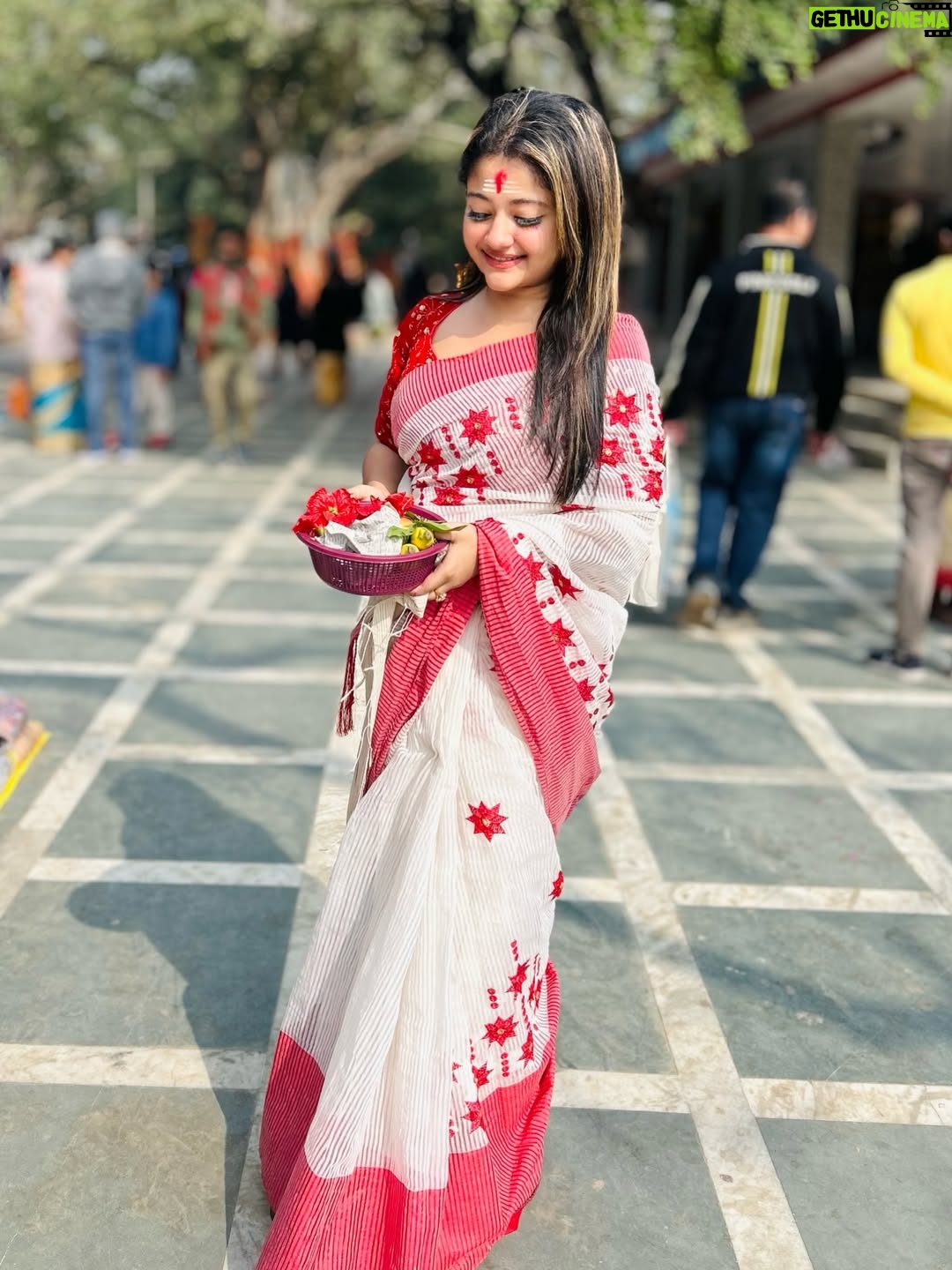Asmee Ghosh - 13.4K Likes - Playing Devi Sati at the age of seven was an ethereal milestone in my life, one that gifted me a magic far beyond anything I could have imagined. It brought me gold in its truest form. Recognition, love, and the blessings of my cherished audience. Only much later did I realise that Sati was always a part of me, far more than I was ever a part of her.

As a child actor, I portrayed goddesses, mostly forms of Durga. These roles were never choices I consciously made. They arrived at my door, gently and gracefully, inviting me to embody her. If i try to boast about it a little, I would like to believe I was the chosen one🙈. Maa wanted me to play so many deities of her, made me gain acclamations when I was not even trying to seek it, gather so much love from my extended family and compelled me to fall in love with my craft to the extent that I choose to remain an artist all my life. It was only with time did I understand that this was always a path I was meant to walk. As a child, little did I know that she resided within me, beyond me, and through me.

As 2025 draws to a close, I pause with gratitude, thanking the divine for blessings beyond measure. I learned deeply, lived fully, and released what no longer deserved my hold. More than anything, I felt profoundly protected this year as though I was gently caressed in the arms of the divine, my path always guided toward the greater good. I was shown what unfolded beyond my sight, not to harden me, but to awaken me, anchoring me more deeply to my roots.

Today, I offered my prayers to Maa Kankali, one of Sati’s 51 Shakti Peethas. My heart feels elated overflowing with joy, wonder, and gratitude. From Durga to Parvati to Sati, Kali, Lakshmi, Saraswati and also Annapurna — I have lived many forms of the Goddess through my profession and it can’t be coincidence everytime. Some things are just orchestrated. I was always guided, protected, and held with utmost care. My correspondence to the divine is barely ritualistic. My faith stems from the deepest core of my heart. Its a bondage of soul. 

Thank you my Fierce Shakti❤️🌺🪷
Thank you my Eternal Shiva 🕉️✨
Grateful for 2025!