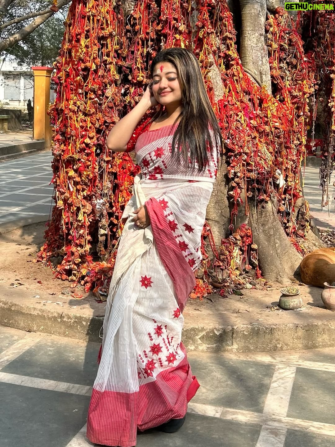 Asmee Ghosh - 13.4K Likes - Playing Devi Sati at the age of seven was an ethereal milestone in my life, one that gifted me a magic far beyond anything I could have imagined. It brought me gold in its truest form. Recognition, love, and the blessings of my cherished audience. Only much later did I realise that Sati was always a part of me, far more than I was ever a part of her.

As a child actor, I portrayed goddesses, mostly forms of Durga. These roles were never choices I consciously made. They arrived at my door, gently and gracefully, inviting me to embody her. If i try to boast about it a little, I would like to believe I was the chosen one🙈. Maa wanted me to play so many deities of her, made me gain acclamations when I was not even trying to seek it, gather so much love from my extended family and compelled me to fall in love with my craft to the extent that I choose to remain an artist all my life. It was only with time did I understand that this was always a path I was meant to walk. As a child, little did I know that she resided within me, beyond me, and through me.

As 2025 draws to a close, I pause with gratitude, thanking the divine for blessings beyond measure. I learned deeply, lived fully, and released what no longer deserved my hold. More than anything, I felt profoundly protected this year as though I was gently caressed in the arms of the divine, my path always guided toward the greater good. I was shown what unfolded beyond my sight, not to harden me, but to awaken me, anchoring me more deeply to my roots.

Today, I offered my prayers to Maa Kankali, one of Sati’s 51 Shakti Peethas. My heart feels elated overflowing with joy, wonder, and gratitude. From Durga to Parvati to Sati, Kali, Lakshmi, Saraswati and also Annapurna — I have lived many forms of the Goddess through my profession and it can’t be coincidence everytime. Some things are just orchestrated. I was always guided, protected, and held with utmost care. My correspondence to the divine is barely ritualistic. My faith stems from the deepest core of my heart. Its a bondage of soul. 

Thank you my Fierce Shakti❤️🌺🪷
Thank you my Eternal Shiva 🕉️✨
Grateful for 2025!