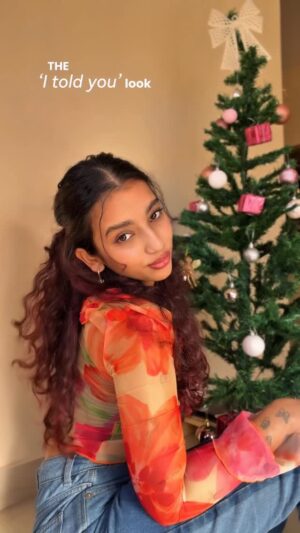 Avanthika Babu Instagram - Christmas cravings don’t wait and neither does @instamart 🎄

#AD 
From hot chocolate nights to that one plum cake that tastes like childhood - Thom’s Bakery will always be my go to🥧🍫

All the Christmas essentials, delivered in just 10 minutes✨

#Instamart #InstamartFinds #ChristmasWithInstamart #10MinuteDelivery